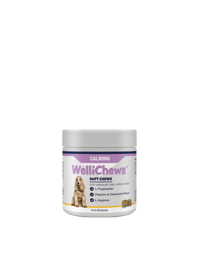 Wellichew - Calming Medium/Large Dogs - 60 Chews 123g