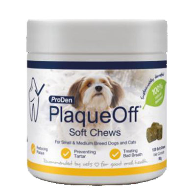 Proden PlaqueOff Soft Chews Small Dog (120) - 90g