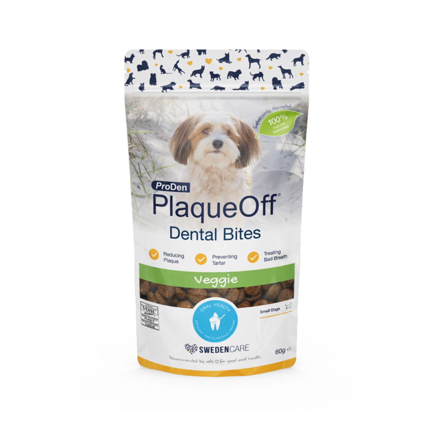 Proden Plaqueoff Dental Bites Small Dog - 60g