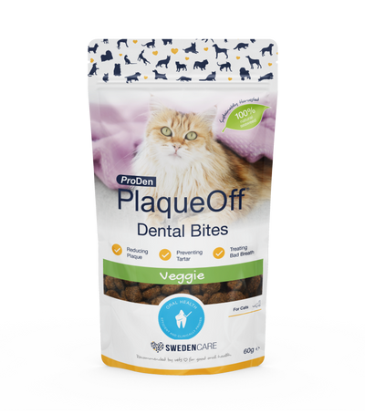 Proden Plaqueoff Dental Bites Cat (60g)