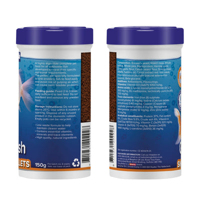 King British Goldfish Sinking Pellets 150g