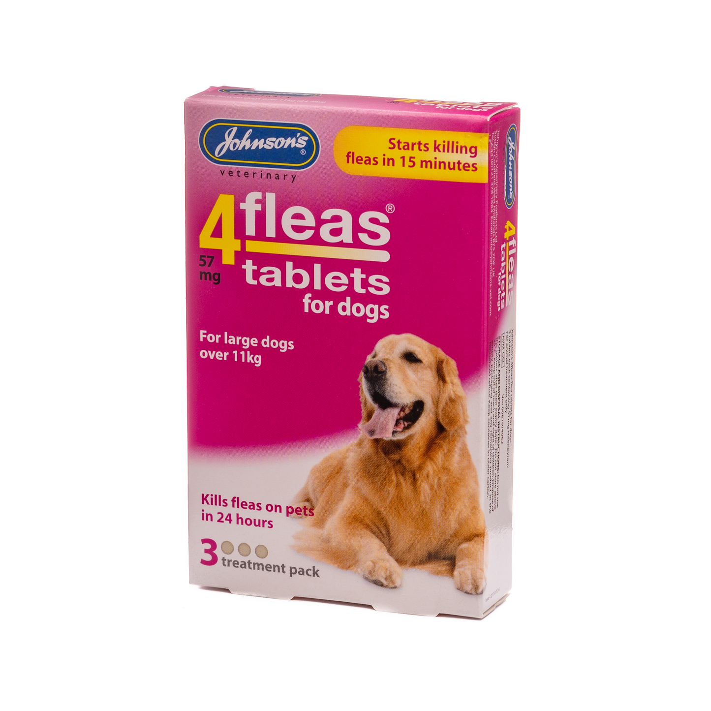 4fleas Tablets - Dogs Over 11kg 3 Tablets