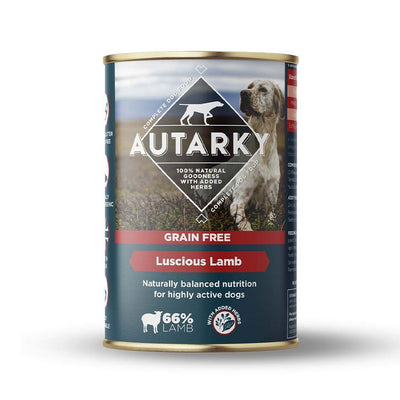 Autarky GF Lucious Lamb Complete Wet Food 12x395g