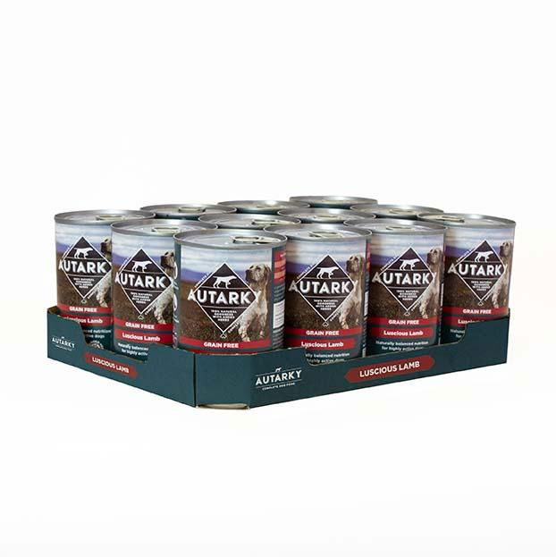 Autarky GF Lucious Lamb Complete Wet Food 12x395g