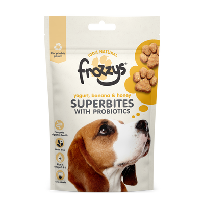 Frozzys Superbites with Probiotics Yogurt Banana & Honey