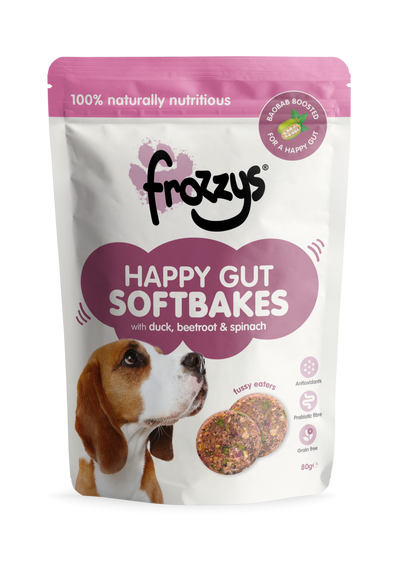Frozzys Happy Gut BAOBAB Duck  Beetroot & Spinach Flavour