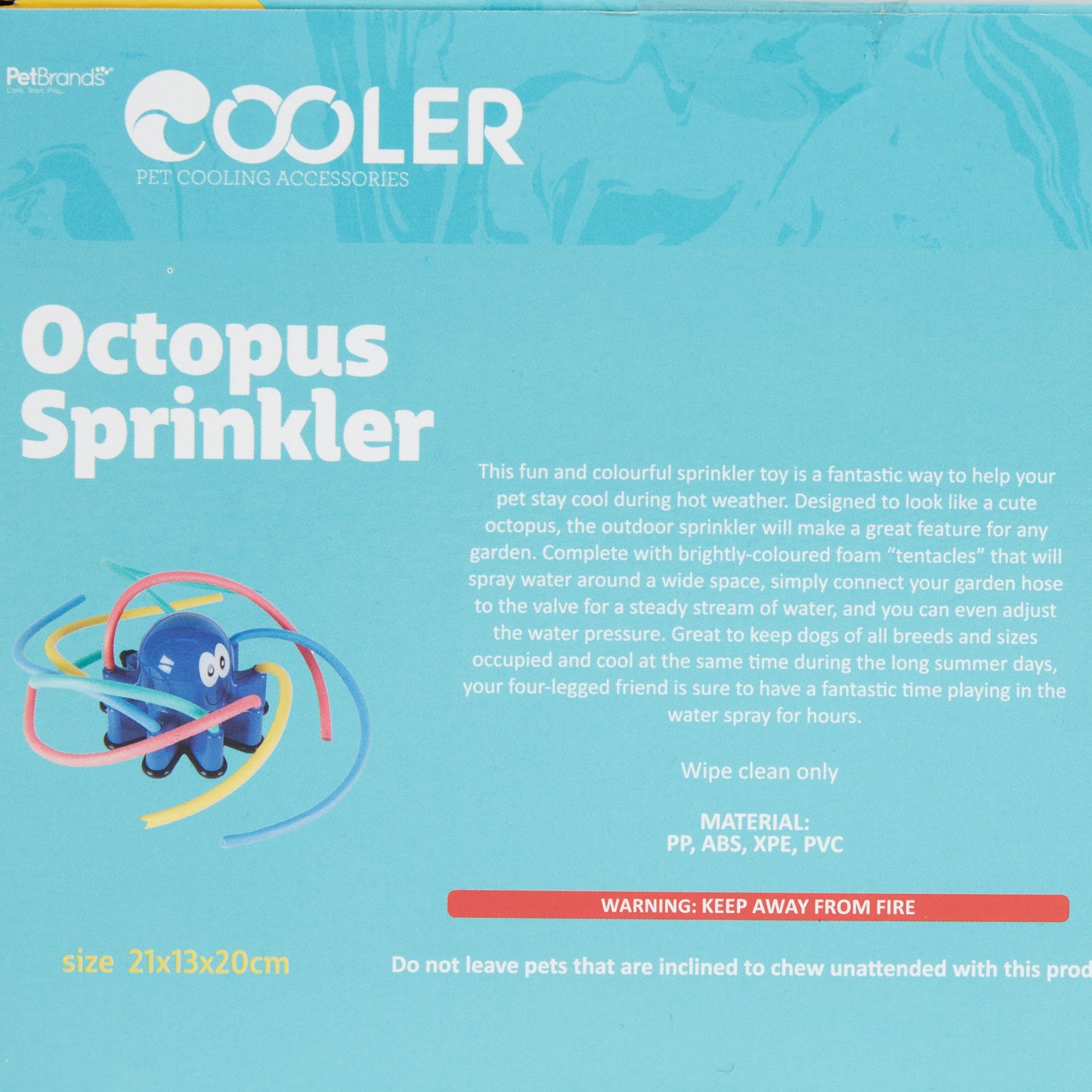Cooler Octopus Sprinkler 21 X 13 X 20cm
