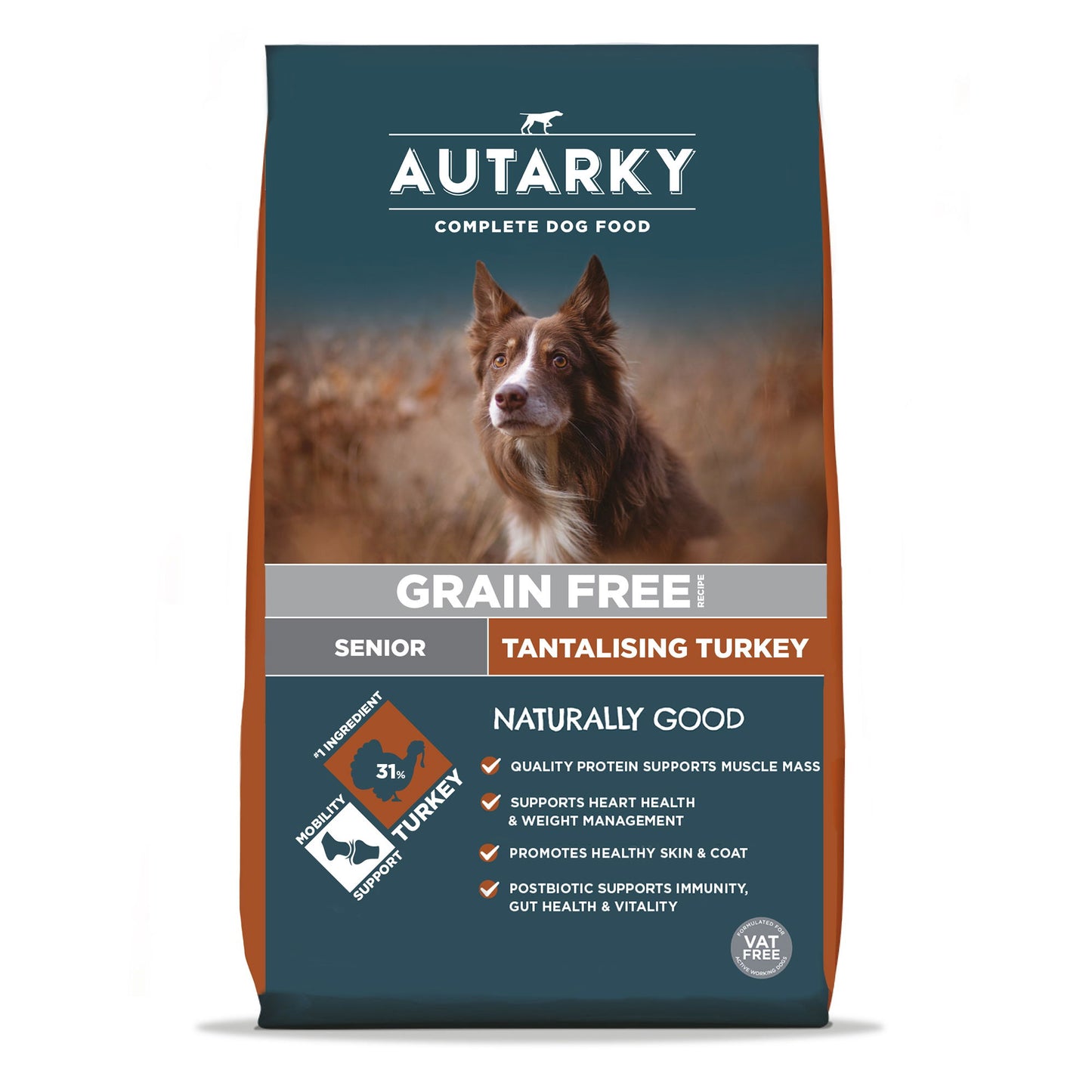 Autarky Grain Free Senior Tantalising Turkey 12kg