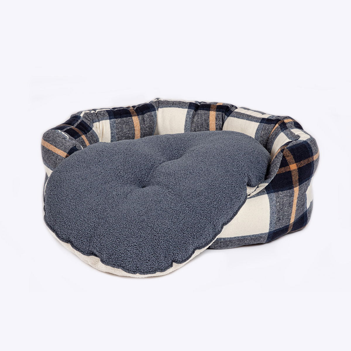 Bowmore Navy Deluxe Slumber Bed Large (35")
