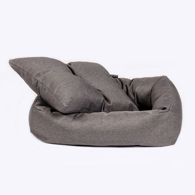 Anti-Bac Grey Snuggle Bed Large
