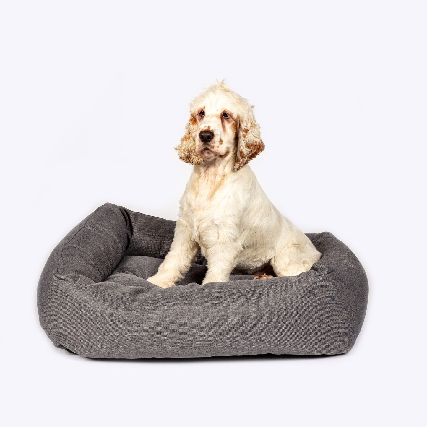 Anti-Bac Grey Snuggle Bed Large