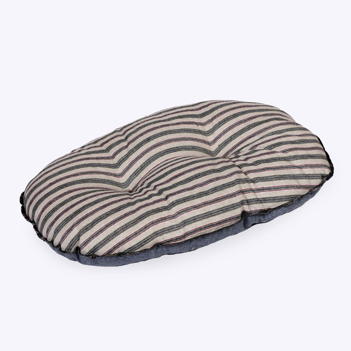 Rustic Stripes Denim Quilted Mattress M 27"