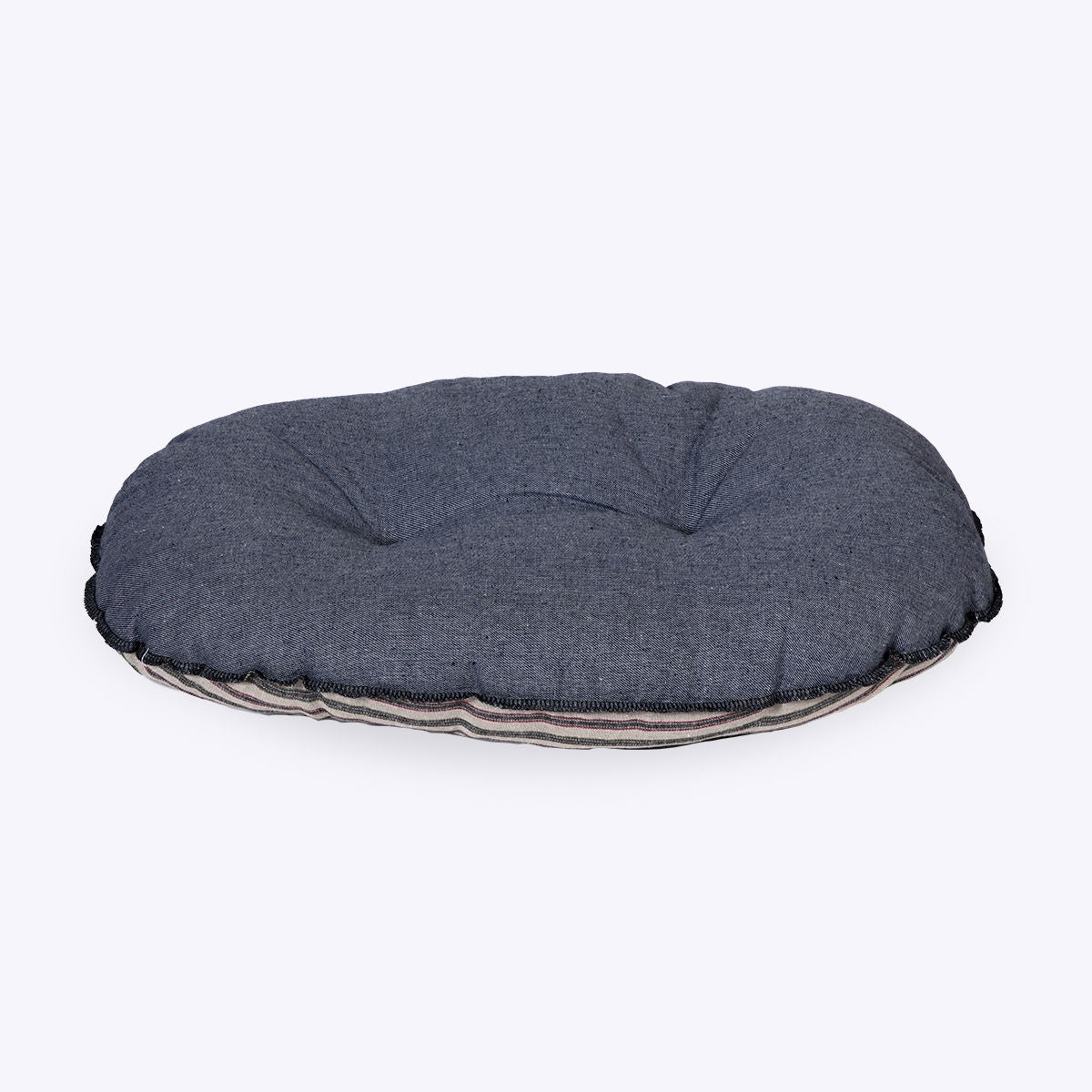 Rustic Stripes Denim Quilted Mattress M 27"