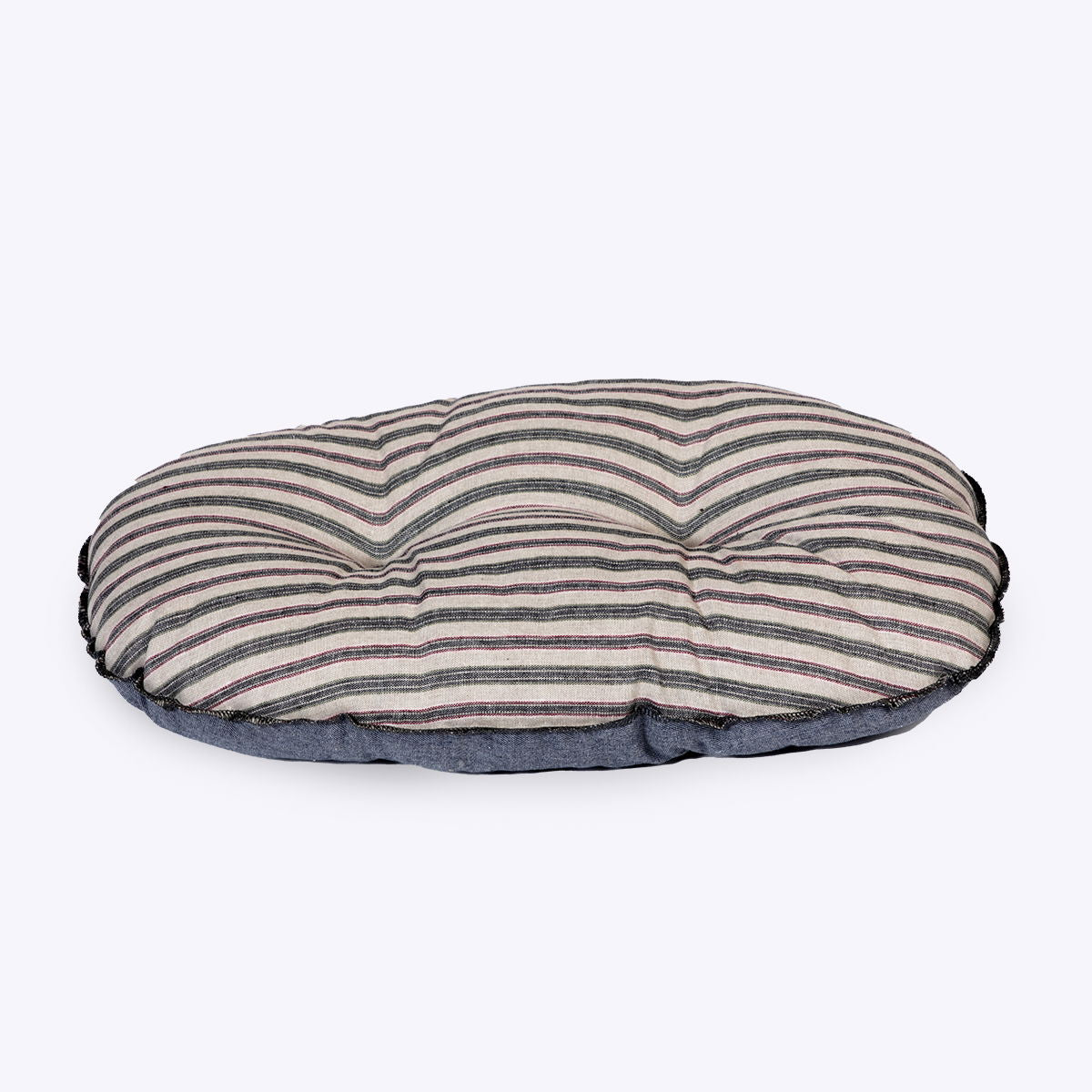Rustic Stripes Denim Quilted Mattress M 27"