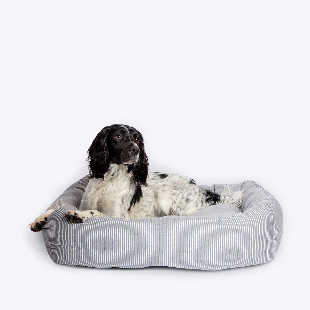 Rustic Stripes Grey Snuggle Bed 34"