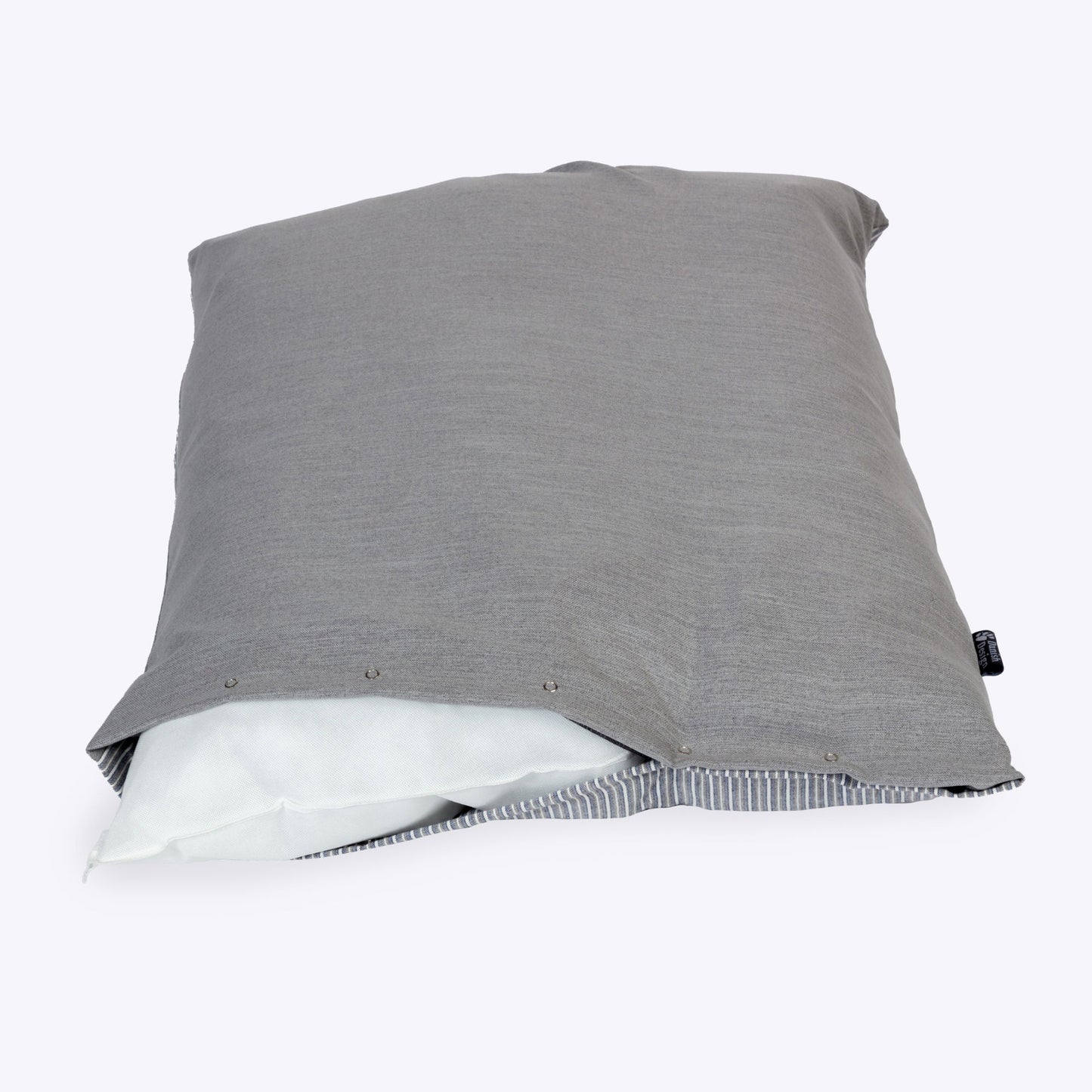 Rustic Stripes Grey Deep Duvet Large
