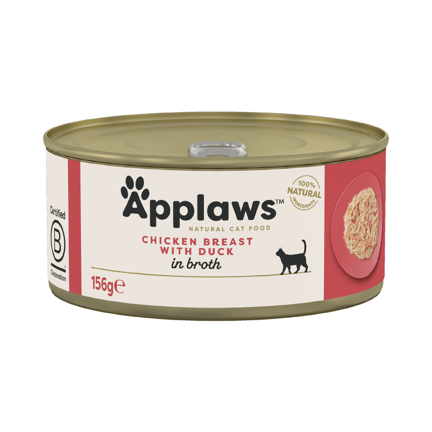 Applaws Cat Tin Chicken Breast with Duck (24x156g)