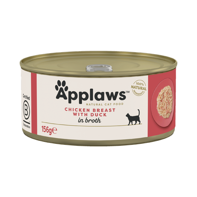 Applaws Cat Tin Chicken Breast with Duck (24x156g)