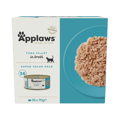 Applaws Cat Tin Tuna Bulk Pack (36x70g)