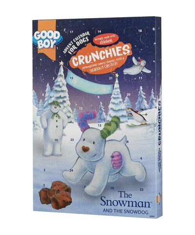 Good Boy The Snowman™ & the Snowdog Crunchies Advent 72g