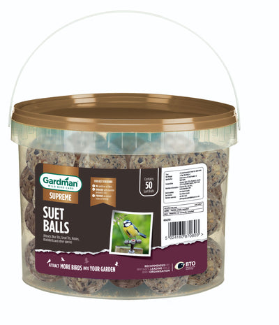 Gardman Supreme Suet Balls 50 Tub