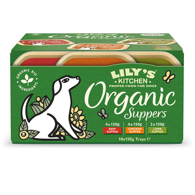 Lily's Kitchen Organic Trays Multipack 10x150g
