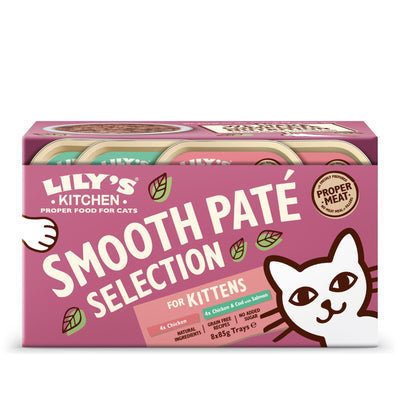 Lily's Kitchen Smth Paté Selection Multipack Kitten 8x85g