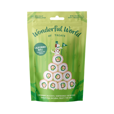 Wonderful World of Treats California Roll Dog Treats 50g