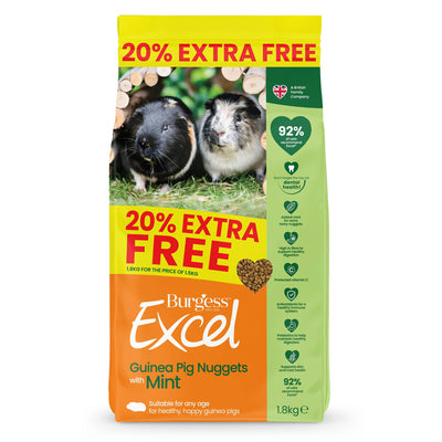 Burgess Excel Guinea Pig with Mint 1.8kg