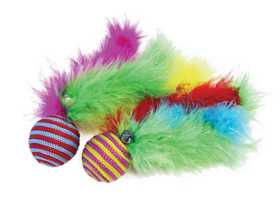 Carnival Ball Cat Toy 2pc