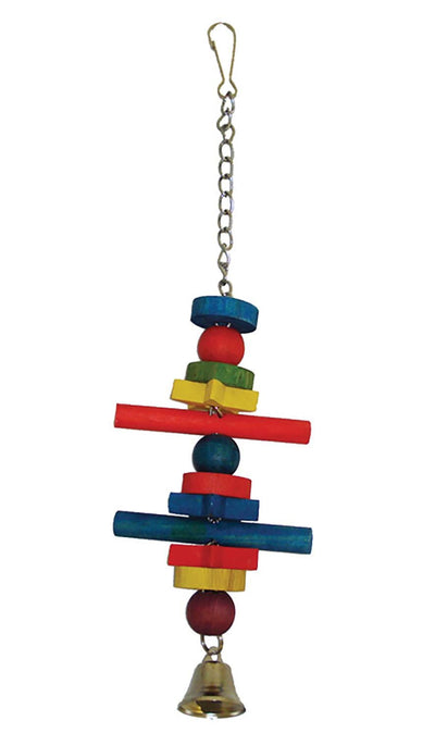 Shooting Star Wood Bird Toy