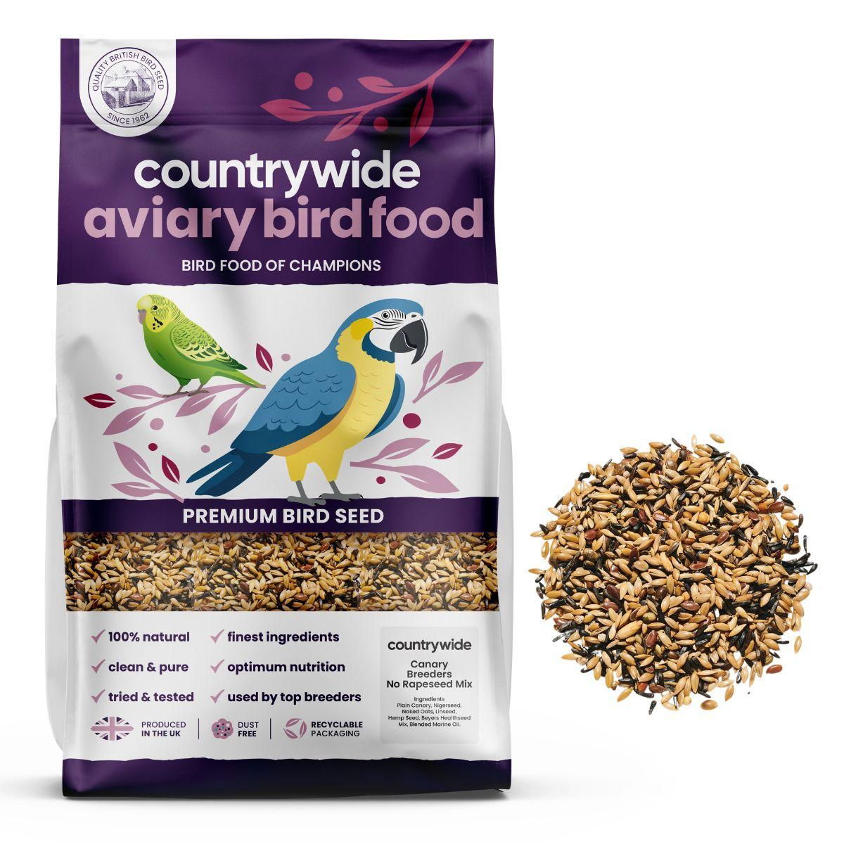 Countrywide No Rape Canary Breeders Mix 20kg