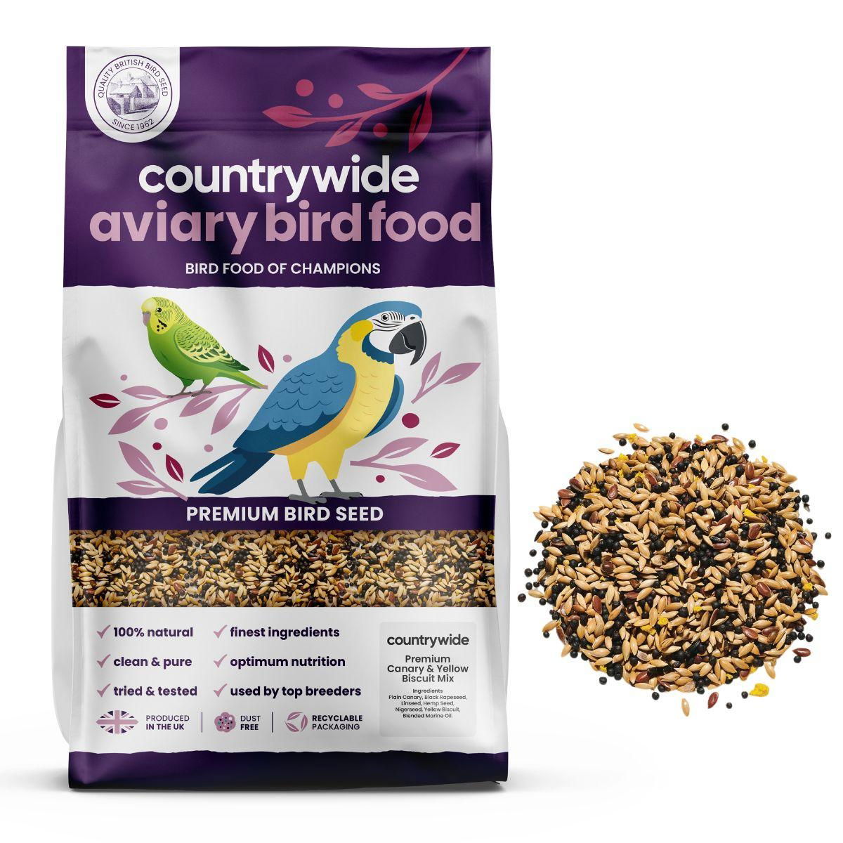 Countrywide Premium Canary plus Yellow Biscuit Mix 20kg