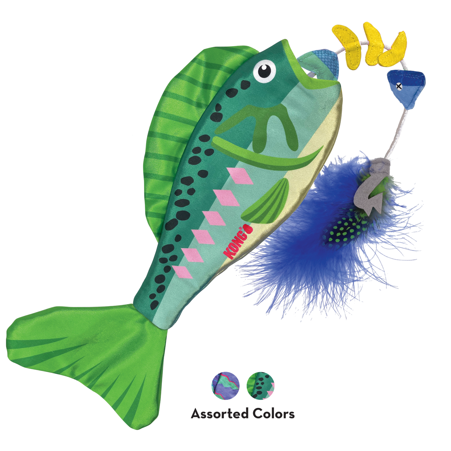 KONG Wrangler Angler Fish Assorted