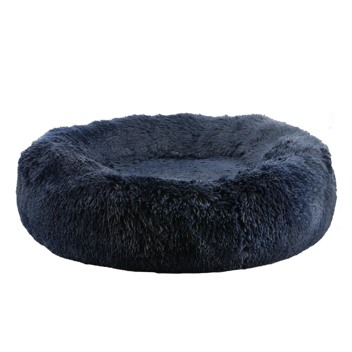 Super Plush Donut Bed 100cm Navy