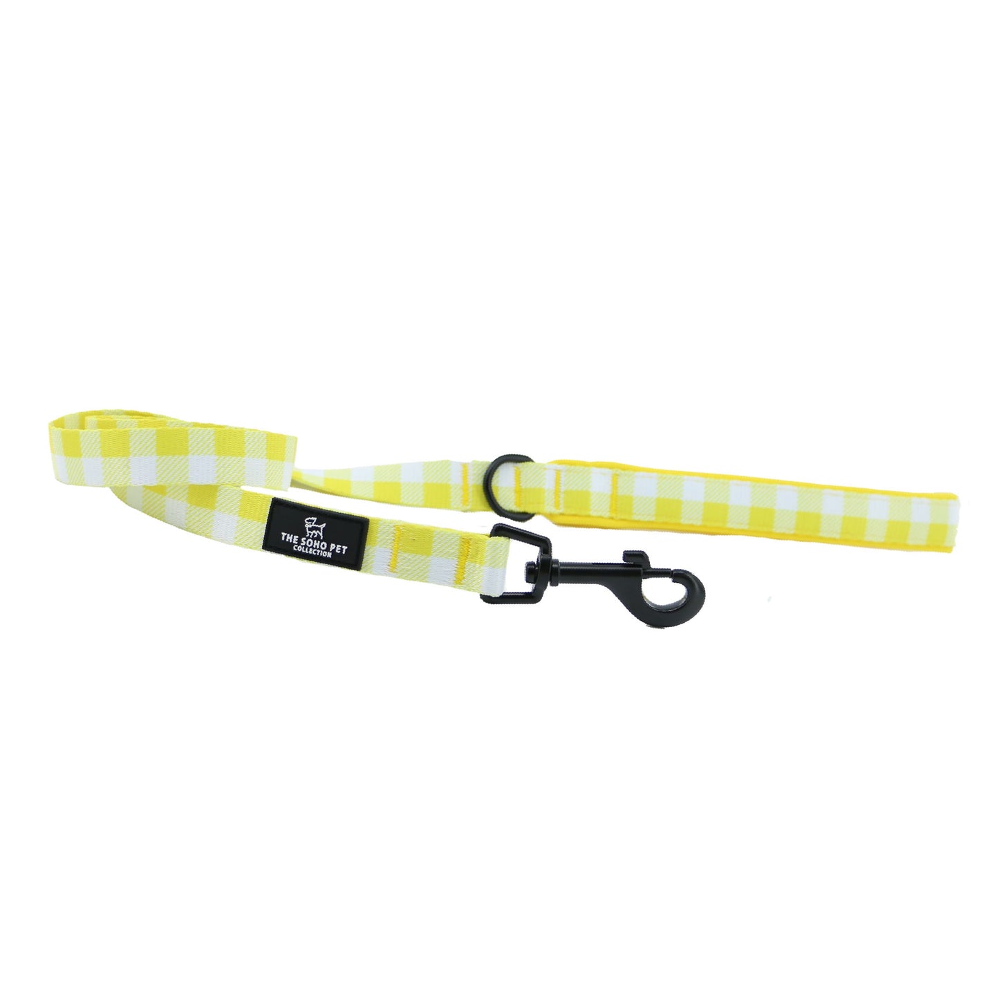 Soho Pet Collection Yellow Check Lead