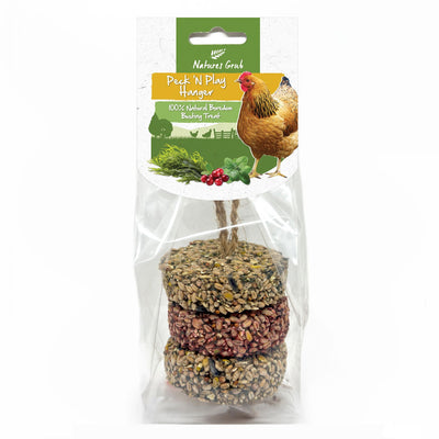 Natures Grub Peck 'N' Play 240g