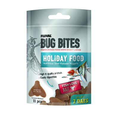 Fluval Bug Bites Holiday/Weekend Feeder 20g