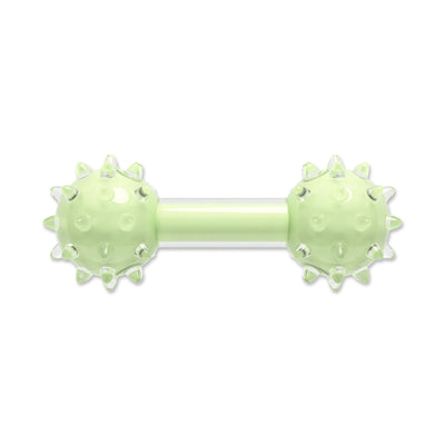 Zeus Duo Spike Dumbbell Green Mint 18cm (7in)