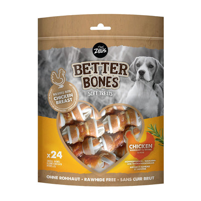 Zeus Better Bones Chicken Wrap Bones 24Pk
