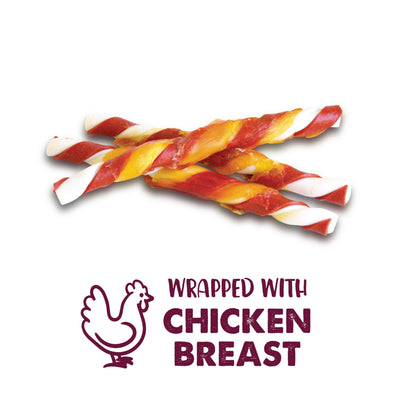 Zeus Better Bones Duck & Cranberry Wrap Twists 27Pk