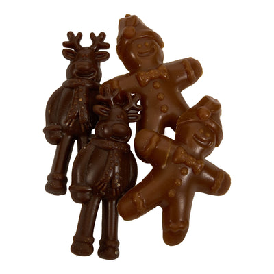 Festive Collection Reindeer & Gingerbread men treats 60g