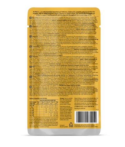 Naturo Puppy GF Chicken with Potato & Vegetables 150g Pouch