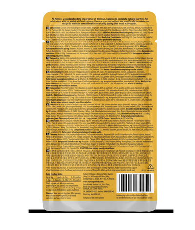 Naturo Adult Mini GF Chicken with Potato & Vegetables 150g Pouch