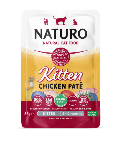 Naturo Kitten Chicken Paté Pouch 85g