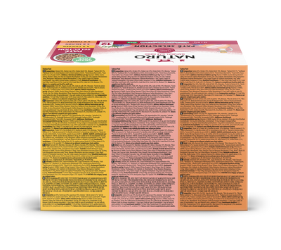 Naturo Cat Pouch Adult Variety Paté 12 pack x 4