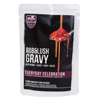 Bob And Lush Wet Dog Food Pouch 8 X 85ml- Gravy  - Ecom Only