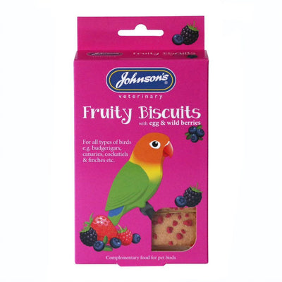 Jvp Fruity Biscuits Treat for Pet Birds