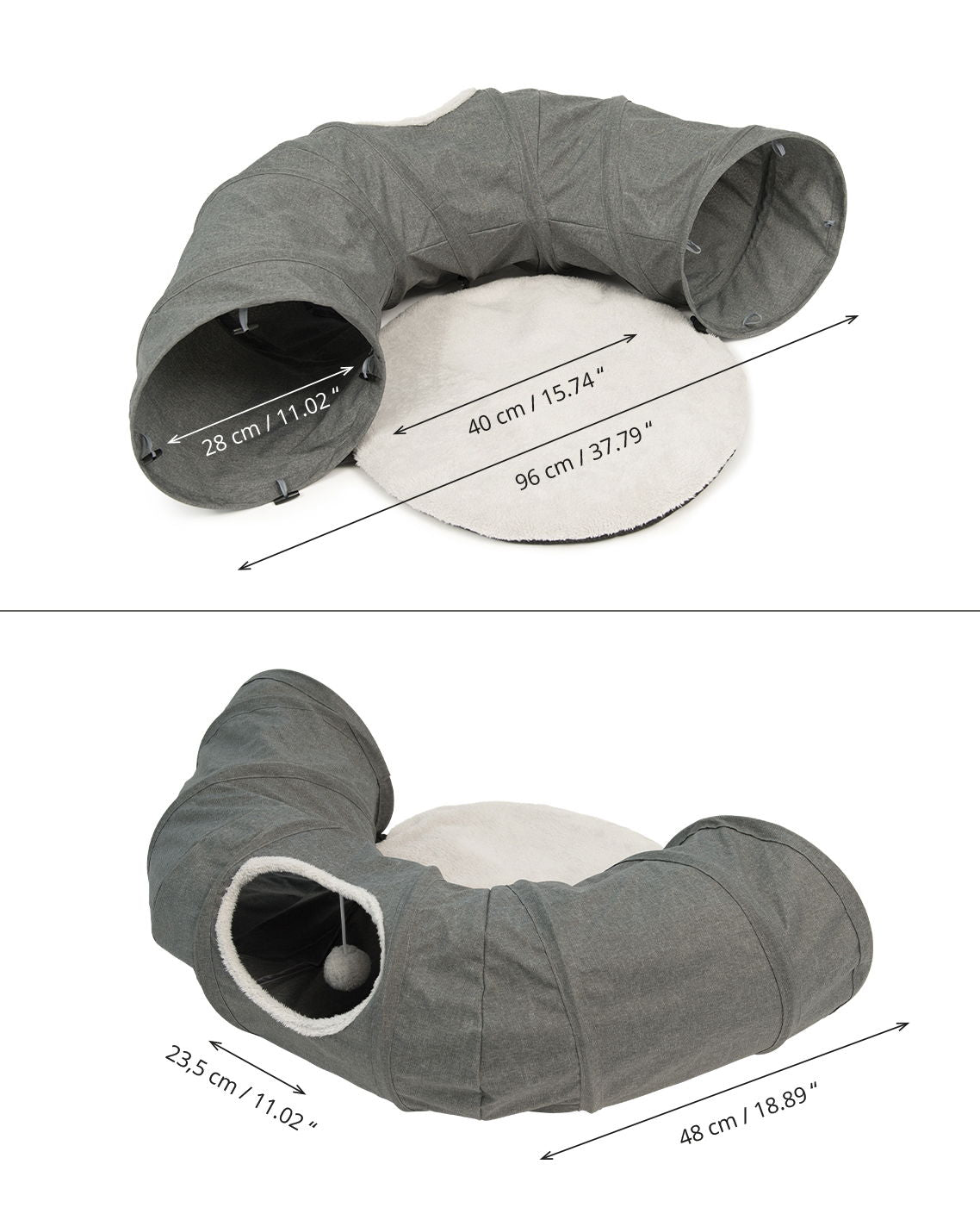 Catit Vesper Tunnel Grey