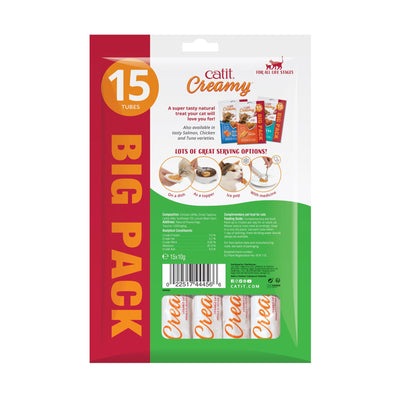 Catit Creamy Chicken & Lamb 15 pack
